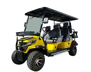 custom golf carts 6 seater 