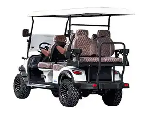 custom golf carts 6 seater 