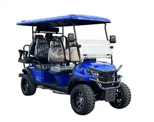 custom golf carts 6 seater