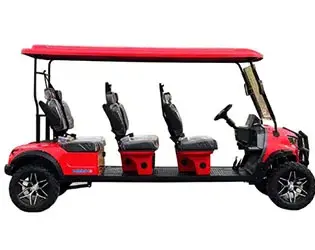 six seater golf cart