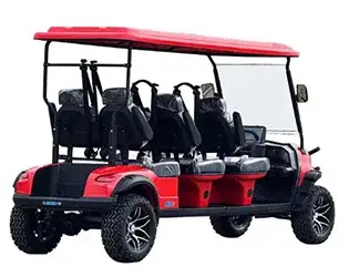 six seater golf cart