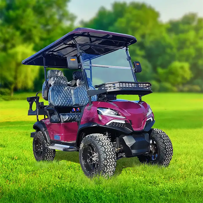 What Safety Features Does the Electric Hunting Golf Cart Offer for Adventurers?