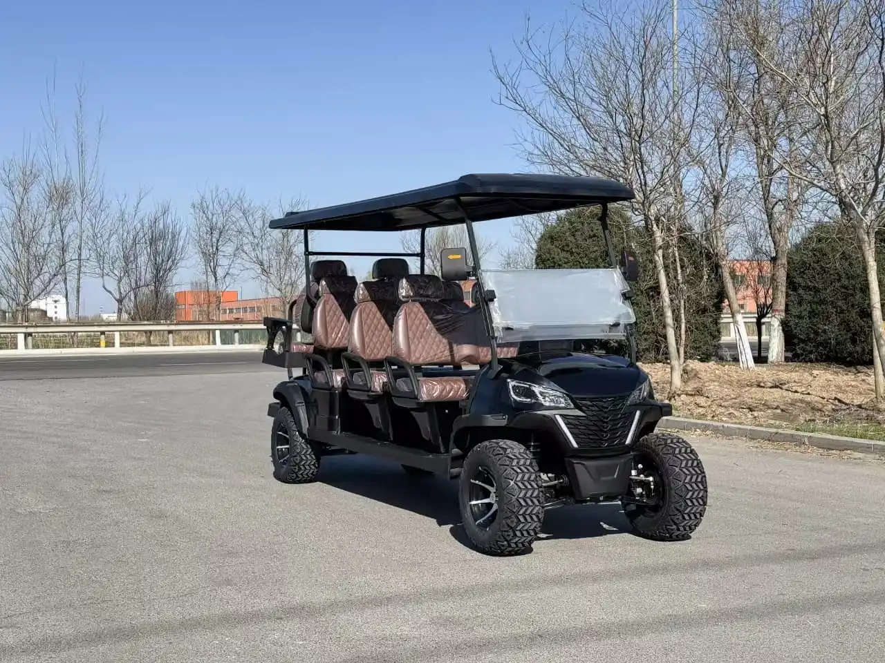 What Are the Benefits of All-Terrain Tires on Custom Gas Powered Golf Carts?