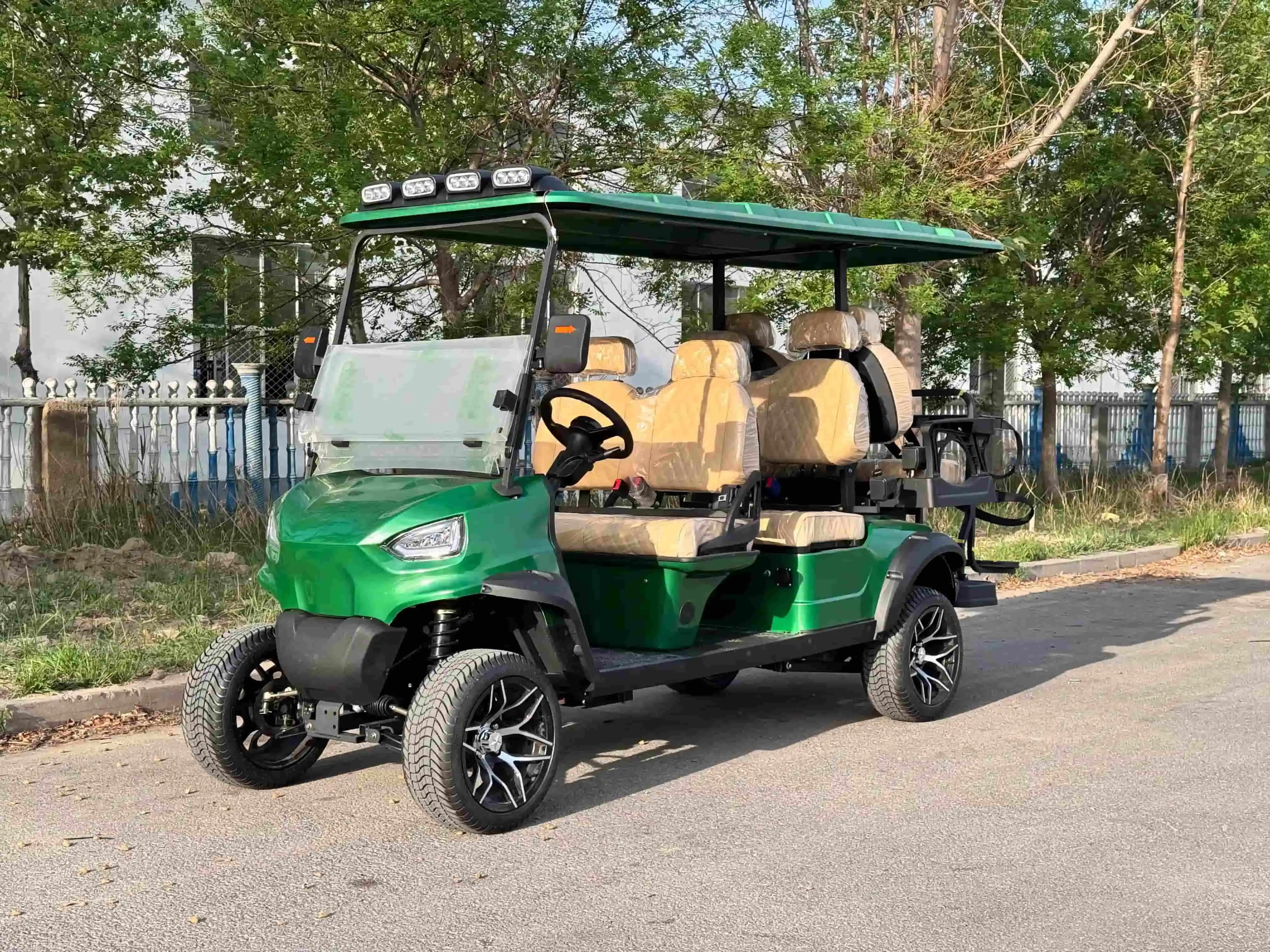 Why Do International Buyers Trust Our DOT-Compliant Luxury 6 Seater Golf Cart?