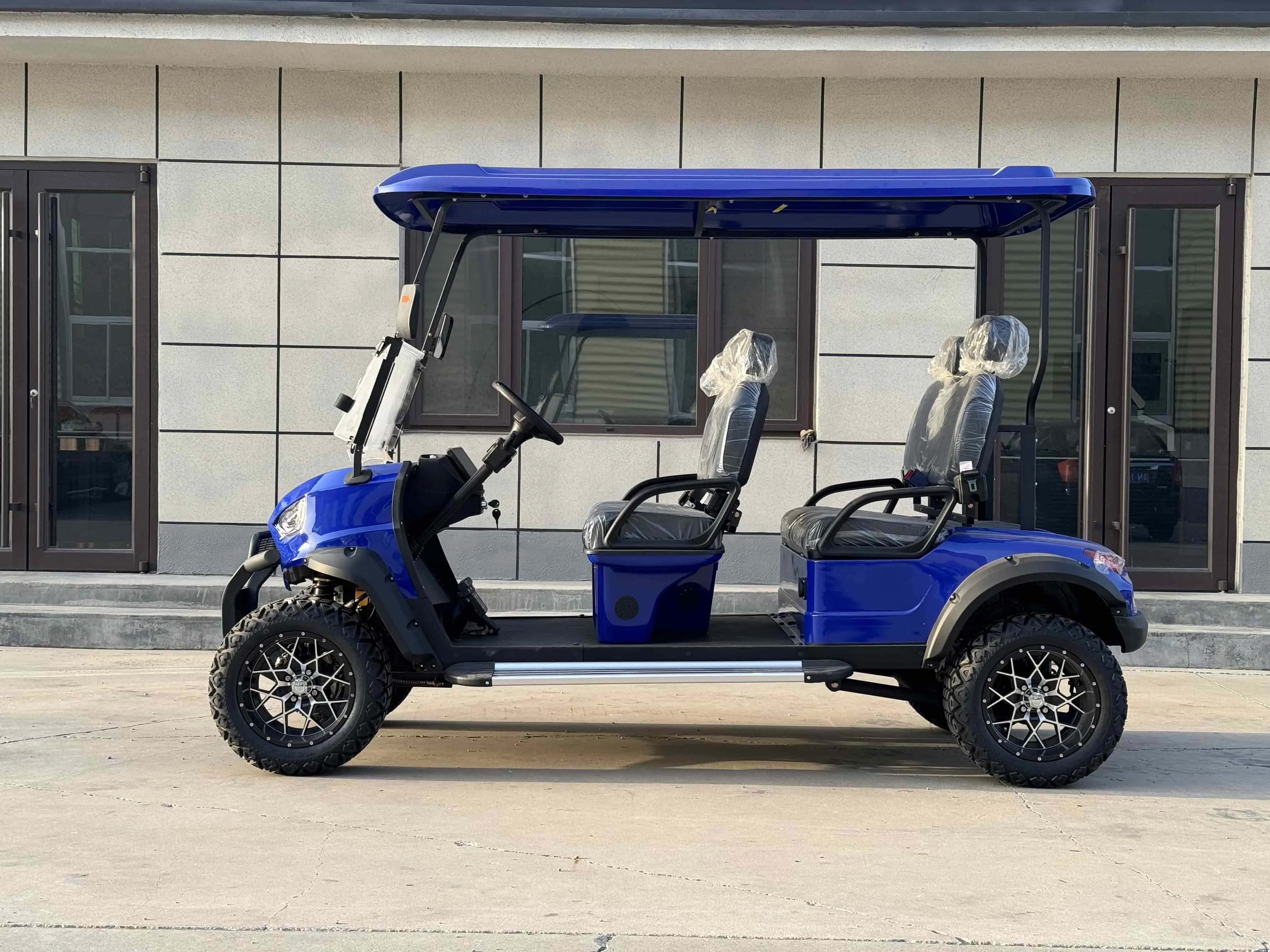 Eco-Friendly Appeal: Compact Golf Cart with Lithium Power