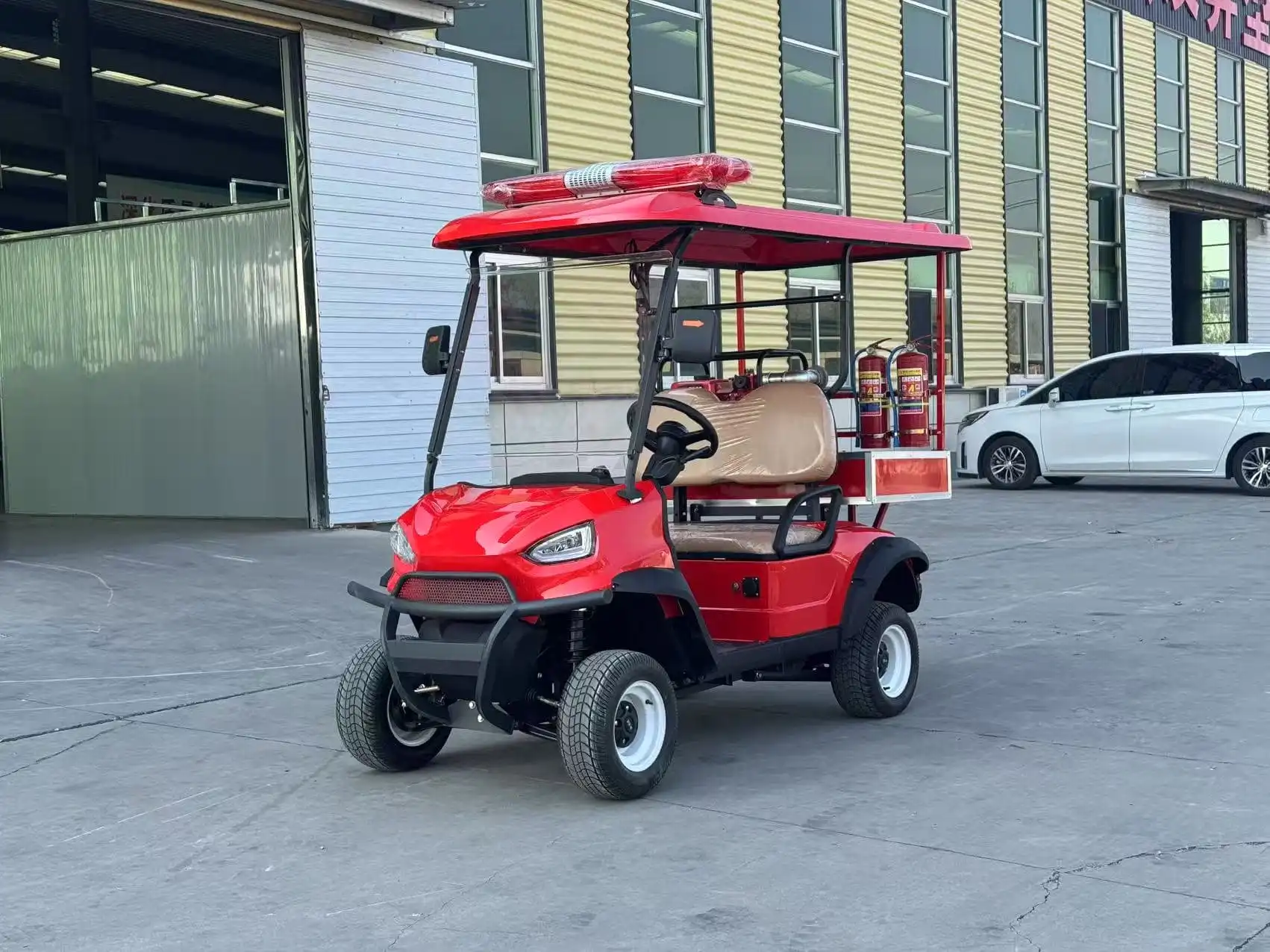 How Does the 4x4 Gas Golf Cart for Sale Ensure Safety and Comfort for Passengers?