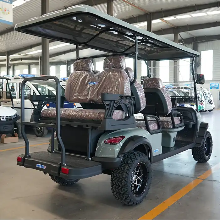 What Are the Benefits of the Golf Cart 6 Seater Gas's Advanced Suspension System?