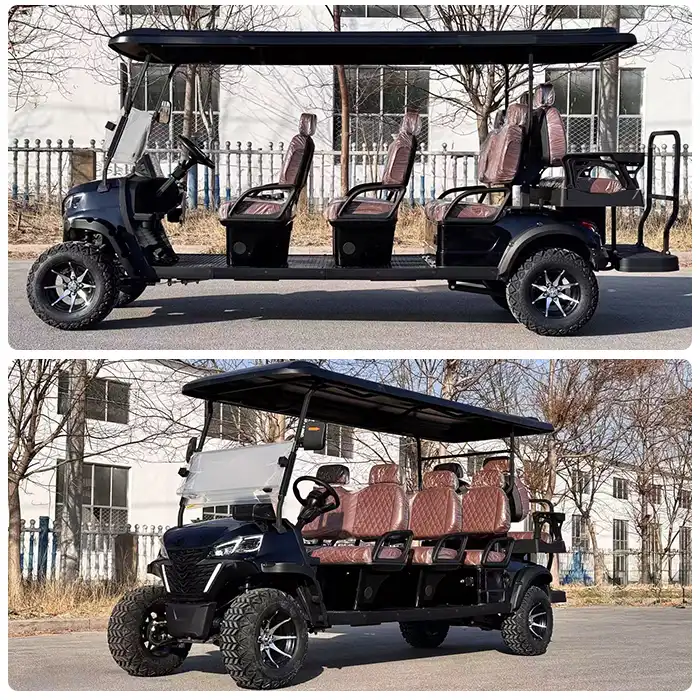 AC Motor 8-Seaters: 35% Gradability for Mountain Resorts