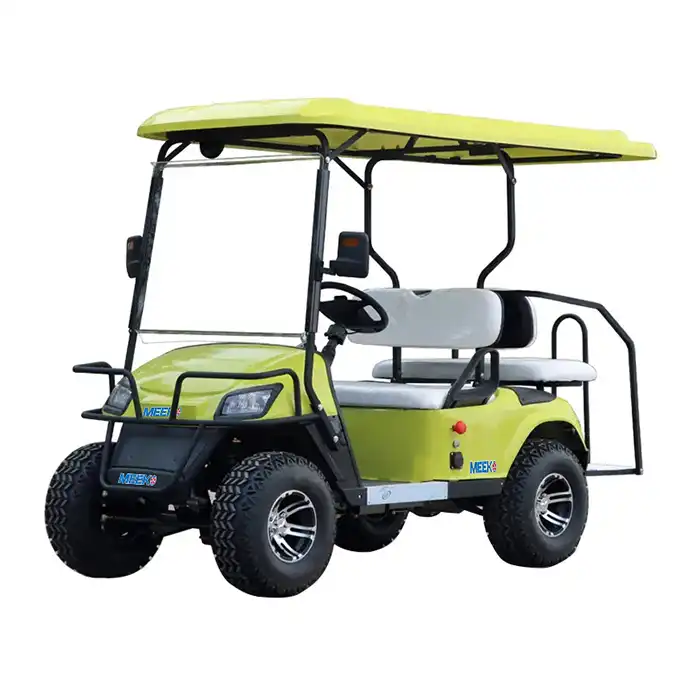 The SUV of Golf Carts: Rugged Four Seater Golf Cart for Any Terrain