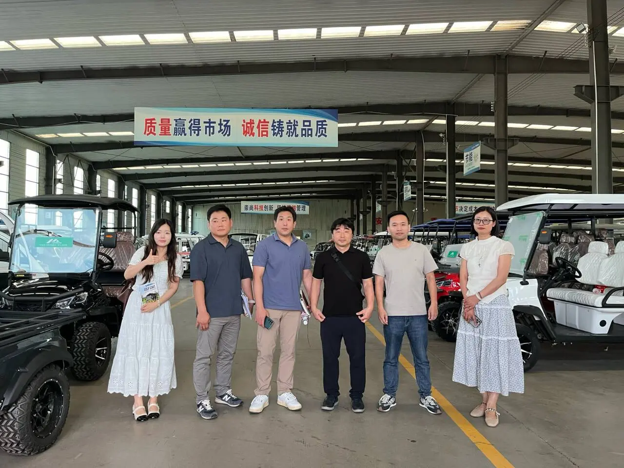 Shandong Meeko подписывает соглашение о покупке гольф-каров с клиентами из Южной Кореи