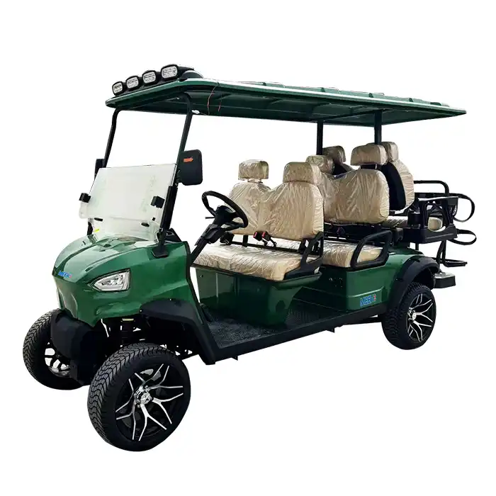 6 person gas golf cart