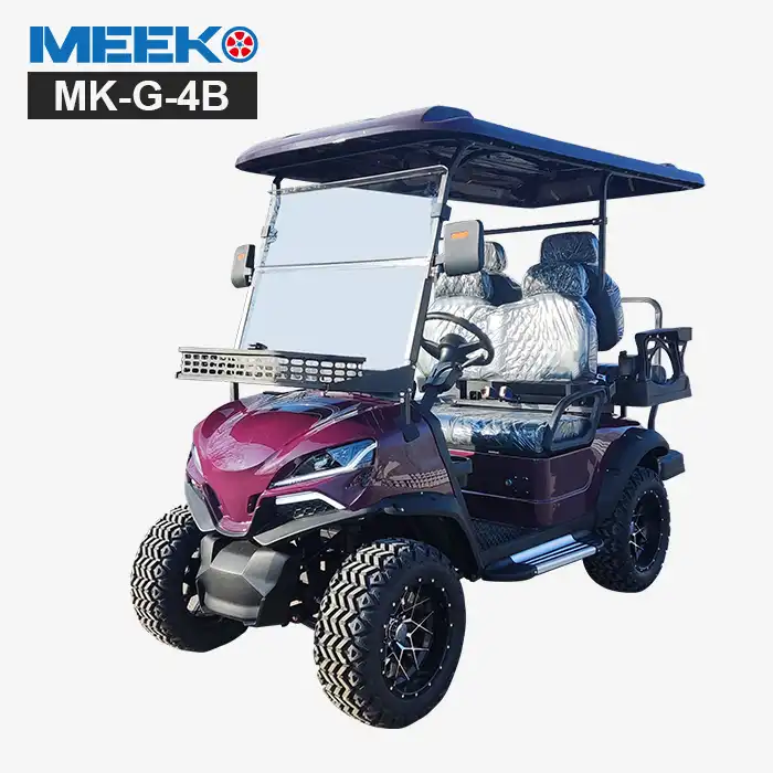 4 passenger street legal golf cart